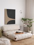 Atelier Del Sofa Fold Kadife 2 - Blanco